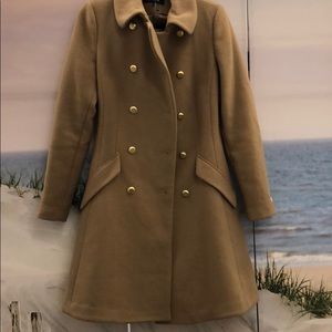 Winter tan coat